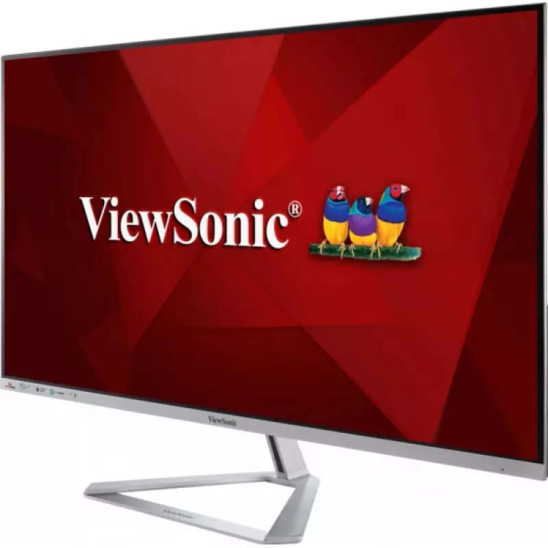 Monitorius ViewSonic VX3276-MHD-3 81,3 cm (32 inch) Full HD LED sidabrinis