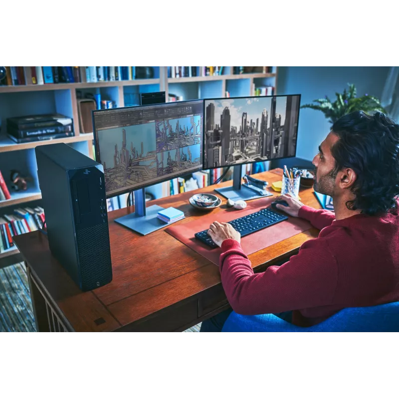 HP Z24q G3 QHD monitorius, 60,5 cm (23,8 colio), 2560 x 1440 pikselių, Quad HD, LCD, 5 ms, sidabrinis