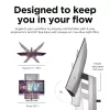 HP Z24q G3 QHD monitorius, 60,5 cm (23,8 colio), 2560 x 1440 pikselių, Quad HD, LCD, 5 ms, sidabrinis