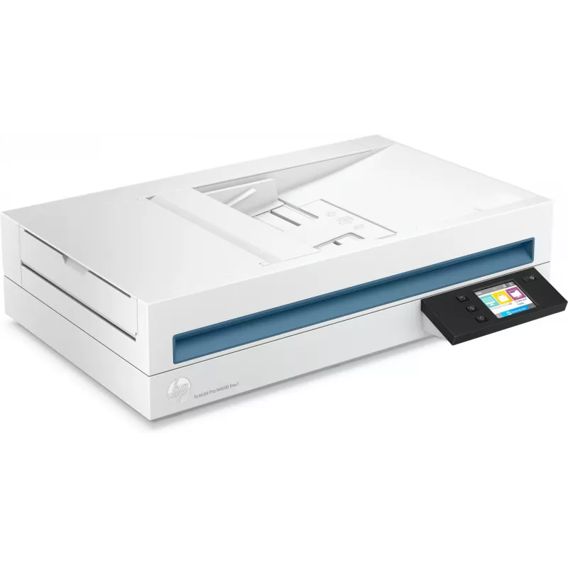 HP Scanjet Pro N4600 fnw1 plokščiasis ir ADF skaitytuvas 1200 x 1200 DPI A5 baltas