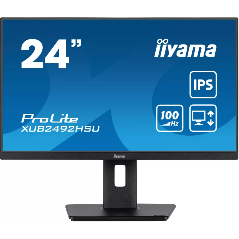 Monitorius iiyama XUB2492HSU-B6 23,8 col. Full HD IPS 100Hz