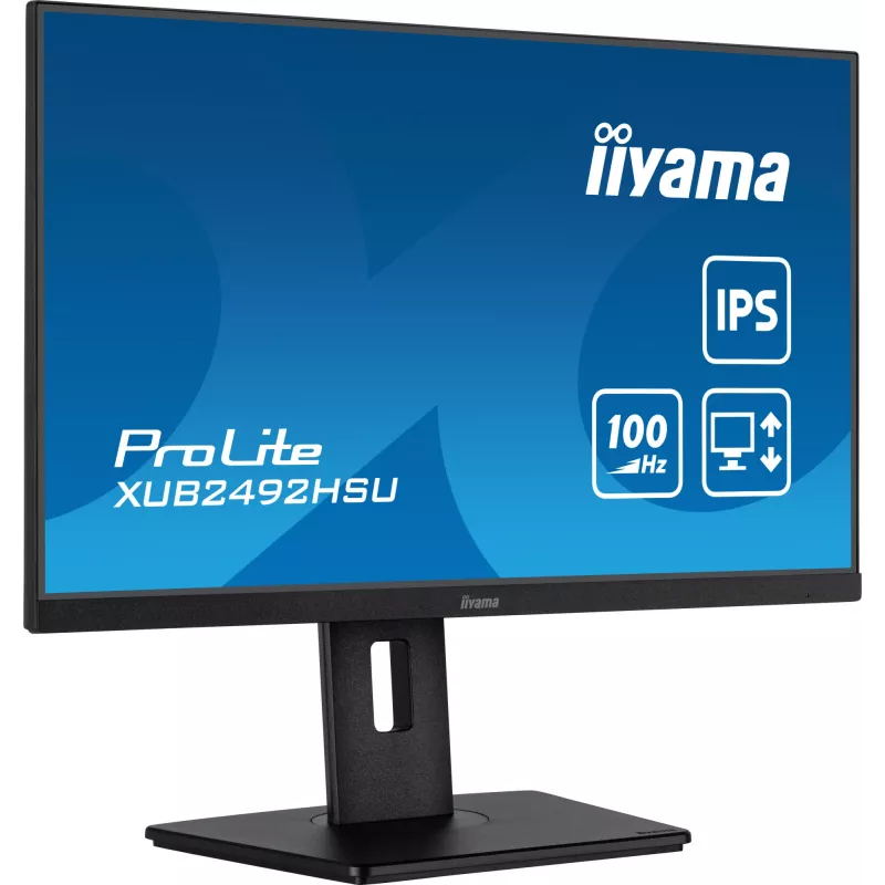 Monitorius iiyama XUB2492HSU-B6 23,8 col. Full HD IPS 100Hz