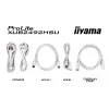 Monitorius iiyama XUB2492HSU-W6 23,8 col. Full HD LED baltas