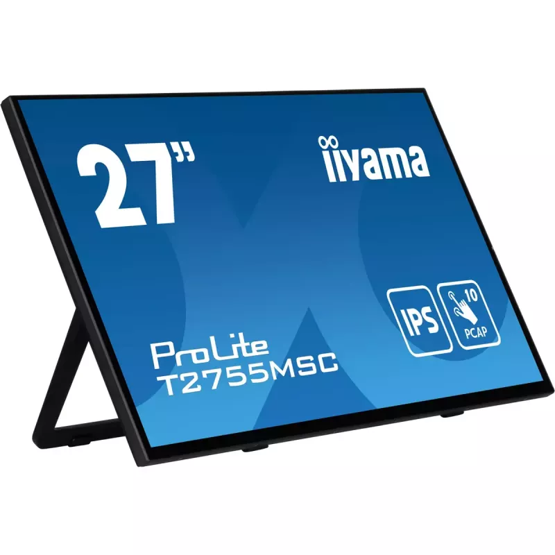 Monitorius iiyama ProLite T2755MSC-B1 27 colių Full HD LED liečiamas stalinis juodas