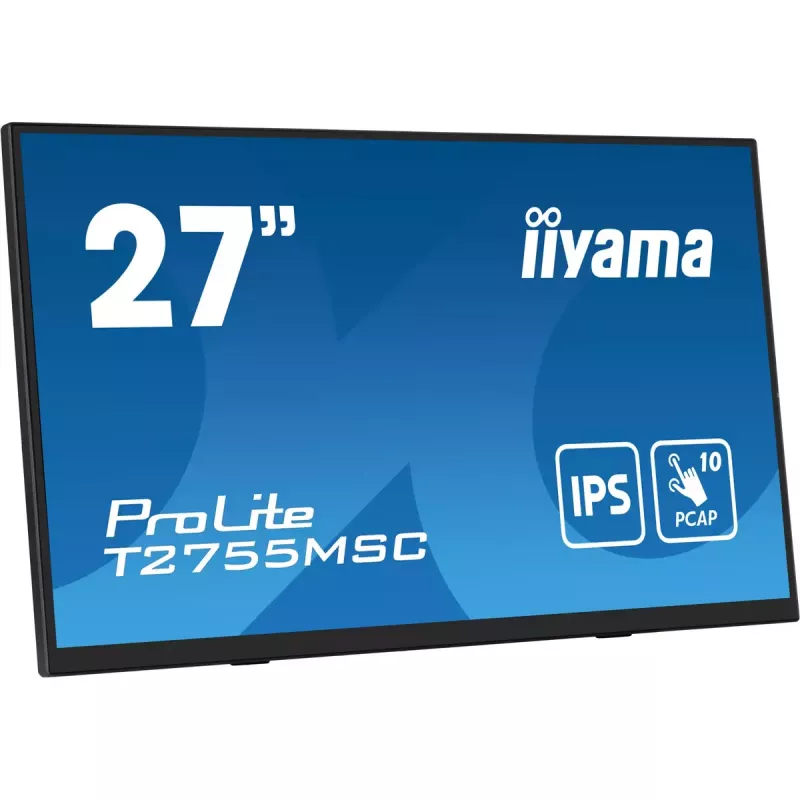 Monitorius iiyama ProLite T2755MSC-B1 27 colių Full HD LED liečiamas stalinis juodas