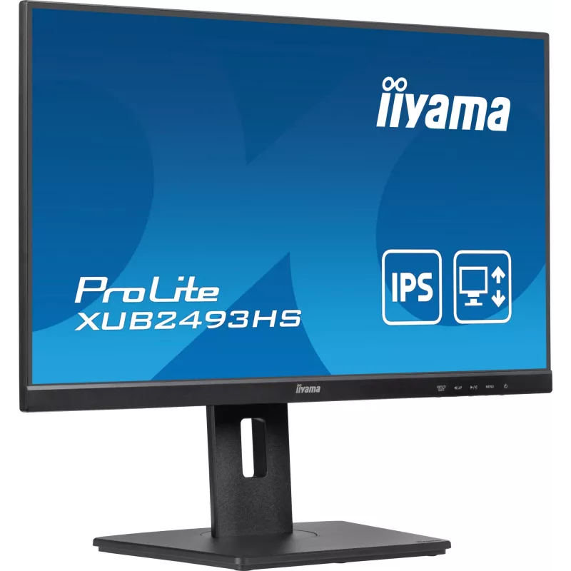 Monitorius iiyama ProLite XUB2493HS-B6 60,5 cm (23,8 colio) 1920 x 1080 pikselių Full HD LED juodas