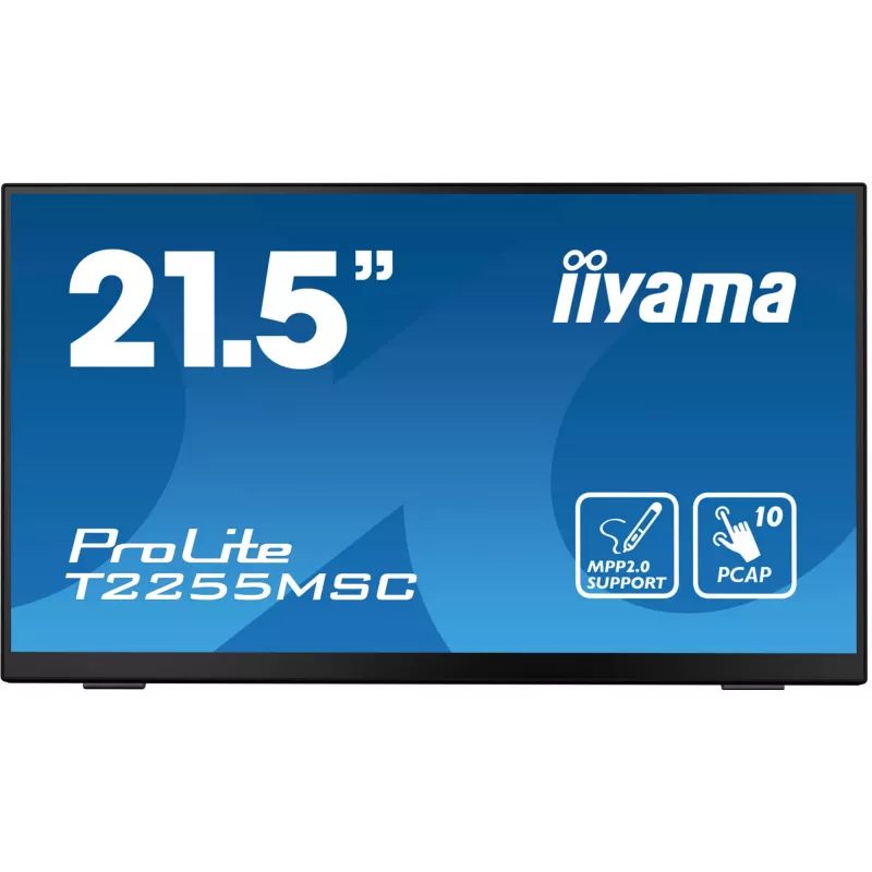 Monitorius iiyama ProLite T2255MSC-B1 54.6 cm (21.5 inch) Full HD LCD jutiklinis ekranas juodas
