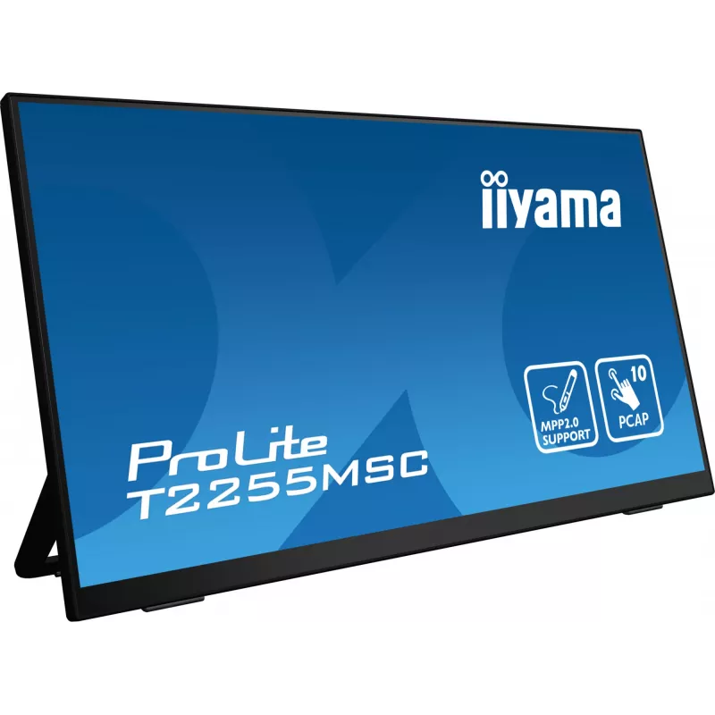 Monitorius iiyama ProLite T2255MSC-B1 54.6 cm (21.5 inch) Full HD LCD jutiklinis ekranas juodas