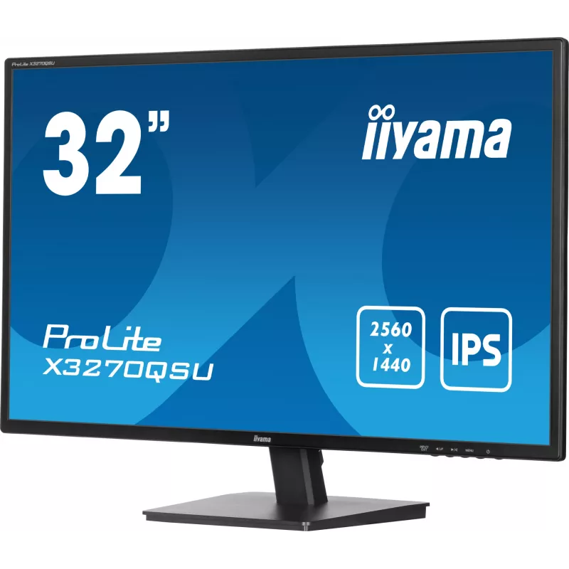 Monitorius iiyama ProLite X3270QSU-B1 31,5 colių WQHD IPS juodas