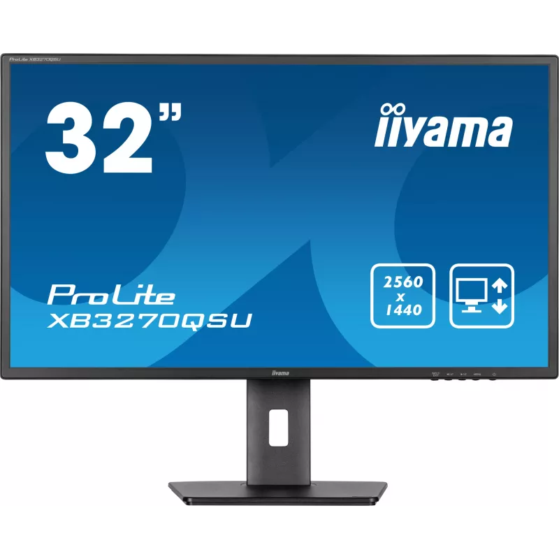 Monitorius iiyama ProLite XB3270QSU-B1 80 cm (31,5 col.) QHD IPS LED juodas