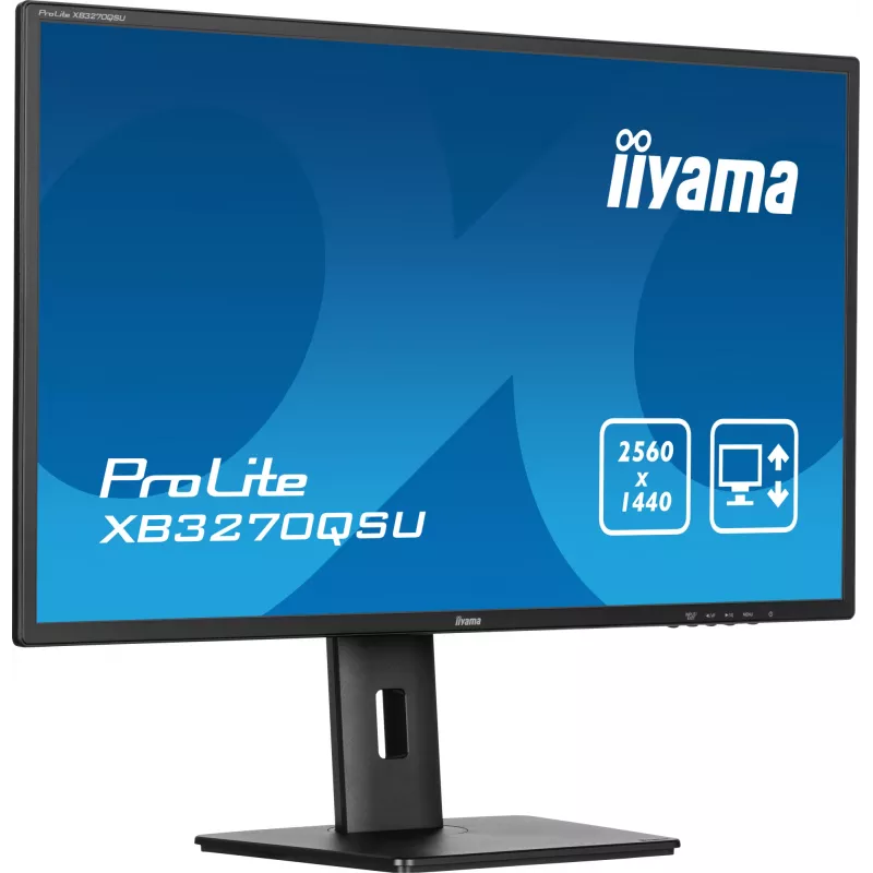 Monitorius iiyama ProLite XB3270QSU-B1 80 cm (31,5 col.) QHD IPS LED juodas