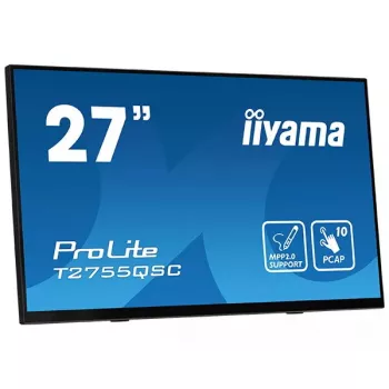 Monitorius iiyama ProLite T2755QSC-B1 68,6 cm (27 colių) 2560 x 1440 pikselių Quad HD LCD liečiamas juodas