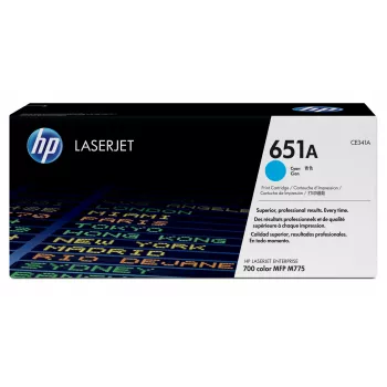 HP 651A Cyan Original LaserJet kasetė, 16000 puslapių, žydra, 1 vnt.