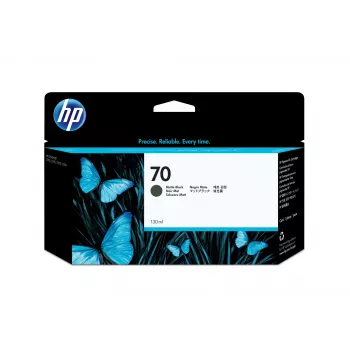 HP 70 130 ml Matinė juoda DesignJet rašalo kasetė