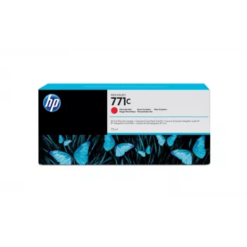 HP 771C 775 ml Chromatic Red rašalo kasetė DesignJet