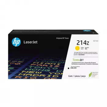 HP 214Z didelės išeigos geltona originali lazerinė kasetė