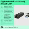 HP USB 3.0 į Gigabit RJ46 adapteris G2, laidinis, USB, Ethernet, juodas