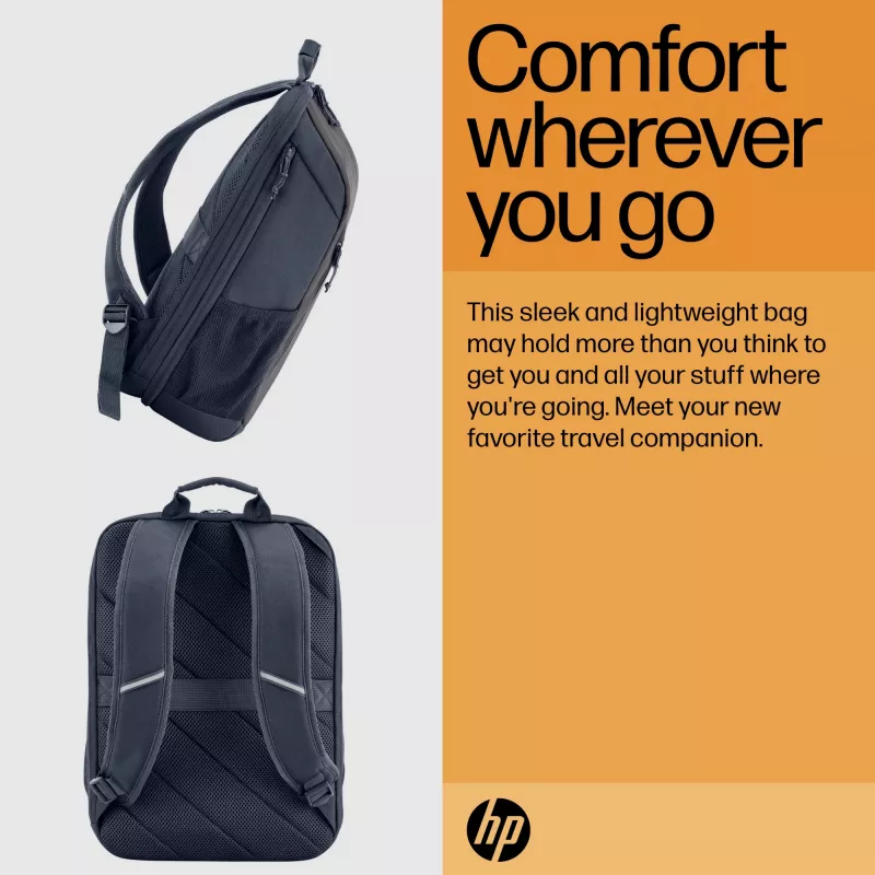 HP Travel 18 litrų 15.6 col. pilkai pilka kuprinė nešiojamam kompiuteriui