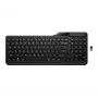 HP 475 belaidė klaviatūra su dviem režimais, viso dydžio (100%), RF belaidis + Bluetooth, membraninė, juoda