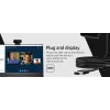 HP 325 FHD Webcam internetinė kamera, verslui, Windows 10, Windows 11, MacOS, 72 mm, 53.6 mm, 53.2 mm