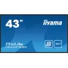 IIyama PROLITE LE4341S-B2 skaitmeninės reklamos plokščiasis ekranas 108 cm (42,5 colio) LCD 350 cd/m² Full HD juodas 18/7