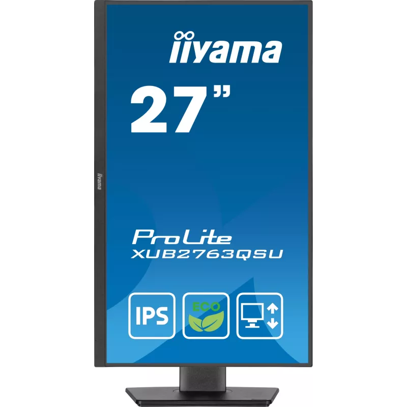 Monitorius iiyama ProLite XUB2763QSU-B1 68,6 cm (27 colių) QHD LED juodas