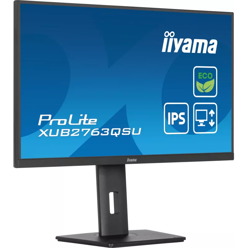Monitorius iiyama ProLite XUB2763QSU-B1 68,6 cm (27 colių) QHD LED juodas