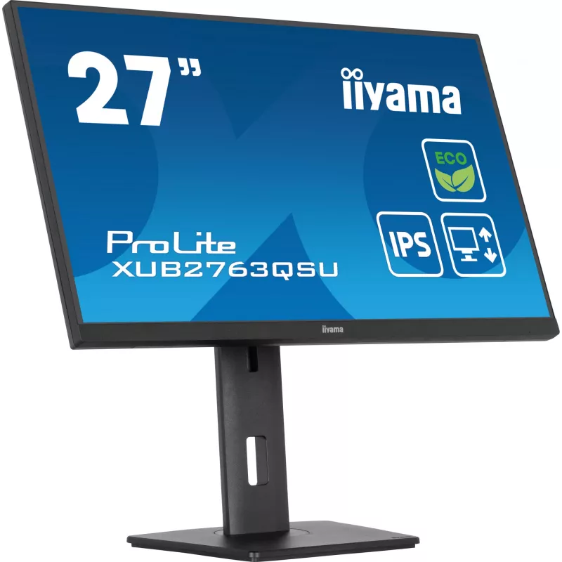 Monitorius iiyama ProLite XUB2763QSU-B1 68,6 cm (27 colių) QHD LED juodas