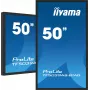 Monitorius iiyama TF5039AS-B1AG 125,7 cm (49,5 colio) 4K Ultra HD LED liečiamasis juodas