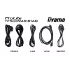 Monitorius iiyama TF5039AS-B1AG 125,7 cm (49,5 colio) 4K Ultra HD LED liečiamasis juodas