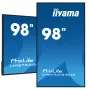 Skaitmeninės reklamos plokščiasis ekranas iiyama LH9875UHS-B2AG 97,5 col. LED 4K Ultra HD 3840 x 2160