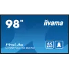 Skaitmeninės reklamos plokščiasis ekranas iiyama LH9875UHS-B2AG 97,5 col. LED 4K Ultra HD 3840 x 2160