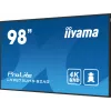 Skaitmeninės reklamos plokščiasis ekranas iiyama LH9875UHS-B2AG 97,5 col. LED 4K Ultra HD 3840 x 2160