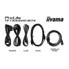 Monitorius iiyama ProLite TF1534MC-B7X 38,1 cm (15 inch) 1024x768 XGA LED jutiklinis Multi-user juodas