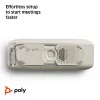 HP Poly Sync 40 garsiakalbis su mikrofonu, sertifikuotas Microsoft Teams, sidabrinis