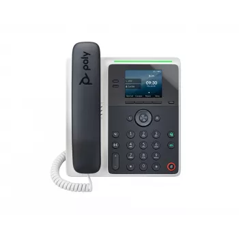 IP telefonas HP Poly Edge E100 su PoE, IPS ekranu