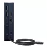 Dokavimo stotelė ASUS SimPro Dock 2, laidinė, Thunderbolt 3 – HDMI 2.0, DP 1.4, VGA, 3x USB-A, TB3 pagrindinis, Gigabit Ethernet, Kensington užraktas