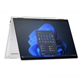 HP Elite x360 1040 G11 Intel Core Ultra 7 155H hibridinis (2-in-1) 35,6 cm (14 colių) liečiamas ekranas 2,8K 32 GB LPDDR5x-SDRAM 1 TB SSD Wi-Fi 7 (802.11be) Windows 11 Pro AI PC sidabrinis