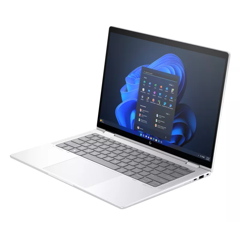 HP Elite x360 1040 G11 Intel Core Ultra 7 155H hibridinis (2-in-1) 35,6 cm (14 colių) liečiamas ekranas 2,8K 32 GB LPDDR5x-SDRAM 1 TB SSD Wi-Fi 7 (802.11be) Windows 11 Pro AI PC sidabrinis