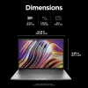 HP ZBook Power G11 Intel Core Ultra 7 155H Mobilioji darbo stotis 40,6 cm (16 colių) WQXGA 32 GB DDR5-SDRAM 1 TB SSD NVIDIA RTX A1000 Wi-Fi 6E (802.11ax) Windows 11 Pro AI Workstation, AI PC Pilka