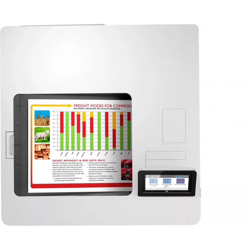 HP Color LaserJet Enterprise M555x spalvotas lazerinis spausdintuvas, A4, 38 ppm, dvipusis spausdinimas
