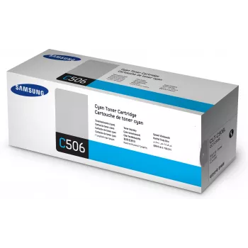Samsung CLT-C506L didelės talpos žydra originali kasetė, žydra, 1 vnt.