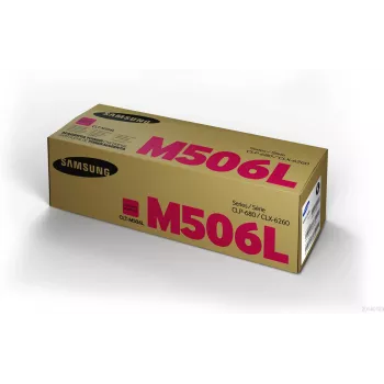 Samsung CLT-M506L didelės išeigos raudona originali tonero kasetė