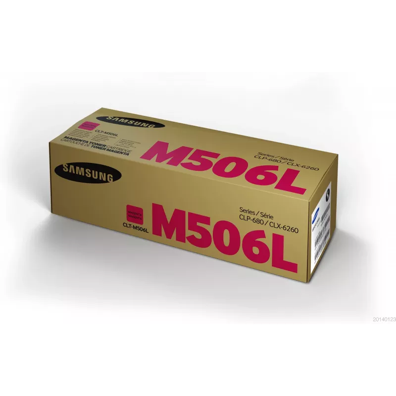 Samsung CLT-M506L didelės išeigos raudona originali tonero kasetė