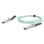 DIGITUS 100G QSFP28 aktyvus optinis kabelis QSFP28, MMF 850nm, 10m