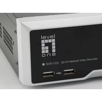 Vaizdo registratorius LevelOne NVR-1332 4 lizdai H265 32 kanalai 3840x2160