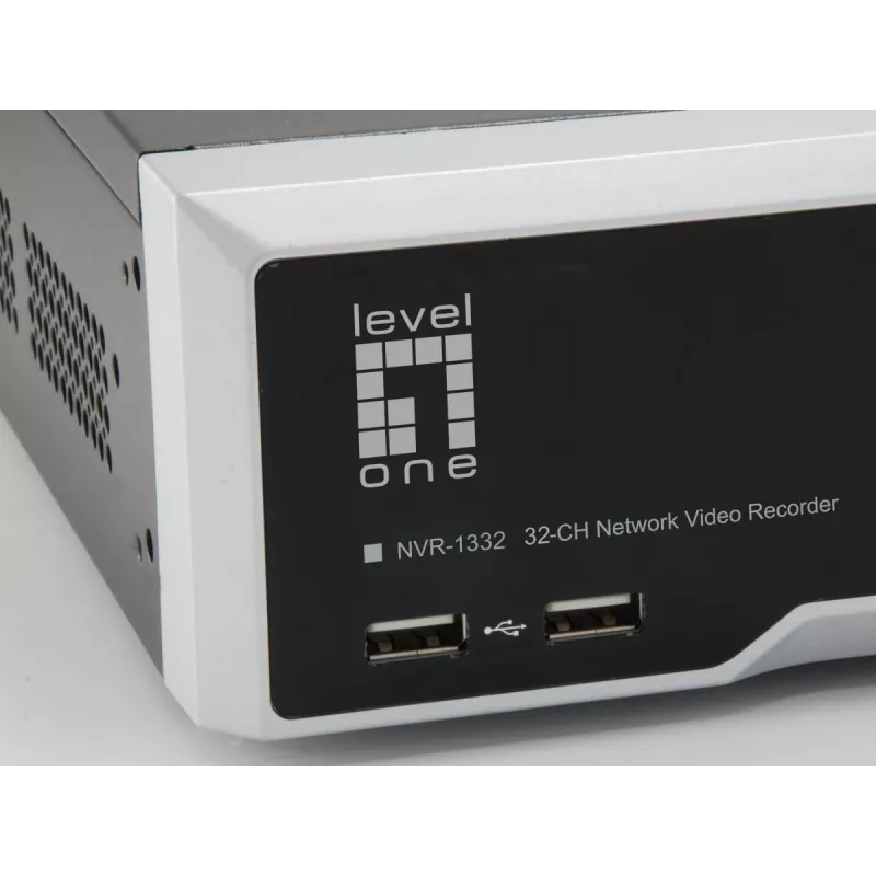 Vaizdo registratorius LevelOne NVR-1332 4 lizdai H265 32 kanalai 3840x2160