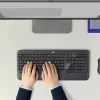 LOGITECH MK540 Advanced belgiškas AZERTY belaidis klaviatūros ir pelės rinkinys
