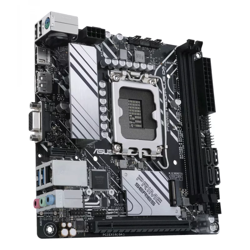 Motininė plokštė ASUS PRIME H610I-PLUS D4-CSM Intel H610 LGA 1700 mini ITX