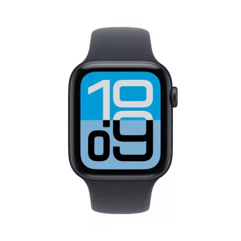 APPLE Watch SE 3 GPS 44mm vidurnakčio aliuminio korpusas su sportine juosta S/M – vidurnaktis